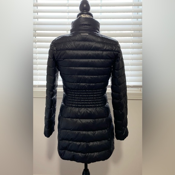 Armani Exchange black winter coat with detachable hood. - Picture 4 of 5